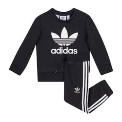 Ensemble Noir Bébé Adidas Crew Set ED7679
