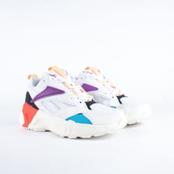 Basket Reebok AZTREK DOUBLE MIX POPS - ZZYSH - Blanc - Textile - Lacets