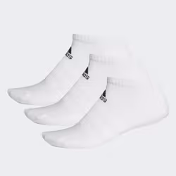 Adidas DZ9384, Chaussettes avec talon, Blanc, Tous, Unisexe, Black, Longueur de cheville