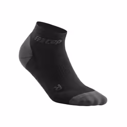 CEP Low Cut 3.0, Chaussettes d’athlétisme, Noir, Gris, Adulte, Femelle, 3/4 à mi-mollets, Exercise et sport