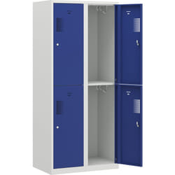 Eurokraft basic, Vestiaire à deux étages Amsterdam, 2