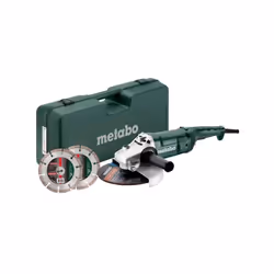 Description générale La meuleuse d'angle Metabo WEP 2200-230 est conçue pour des travaux intensifs, équipée d'un moteur robus ...