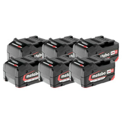 Metabo - Power pack Set 6 batteries Li-Power 18V Li-Ion 5,2 Ah 625152000