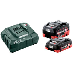 Metabo BASIC SET LIHD 1 X 4.0 AH + 1 X 5.5 AH Ensemble de batterie et de chargeur