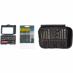 Metabo Set d'accessoires Coffret d'embouts, set de forets et lames de scie sauteuse 55 piècesCaractéristiquesSet d'accessoire ...