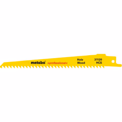 100 lames de scie sabre « precision wood » HCS - 150 x 1,25 mm
