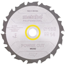 Metabo - PowerCutProf 165x20 14FZ/FA 10°