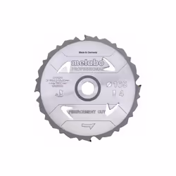 METABO Lame de scie coupe fibrociment - professionnelle, 190x2,2/1,6x30 Z4 DFZ 5° (628297000) Numéro d'article : 628297000EAN ...