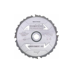 Metabo - Lame de scie coupe fibrociment - professionnelle, 190x2,2/1,6x30 Z4 dfz 5° (628297000)