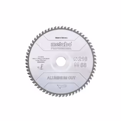 Metabo 628447000, Aluminium, 25,4 cm, 3 cm, 2,4 mm, Metabo, KS 254 Plus / KGS 254 M / KGS 254 Plus / KGS 254 I Plus
