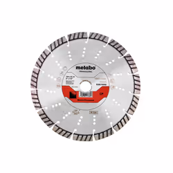 Metabo Meule de tronçonnage diamantée 230x22,23mm, « CP », Béton « professional » (628574000), Béton, Tuyau, Grès, 23 cm, 2,2 ...
