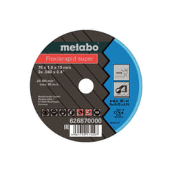 Metabo 626870000 accessoire pour meuleuse d'angle Disque de coupe