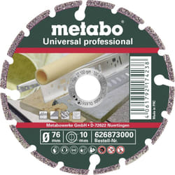 Metabo - up professional 626873000 disque à tronçonner diamanté 76 mm 1 pc(s)