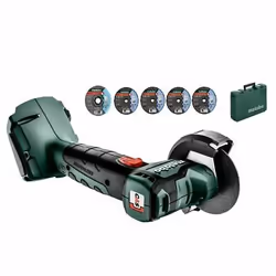 Meuleuse d'angle Metabo CC 18 LTX BL; 18 V (sans batterie et chargeur)