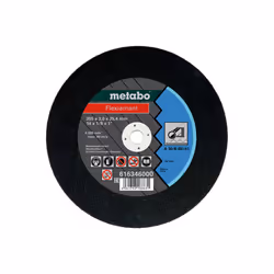 Metabo 616346000, Disque de coupe, Moyeu plat, Acier, Metabo, 2,54 cm, 35,5 cm