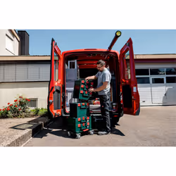 Metabo 626882000 boite à outils Boîte à outils rigide Acrylonitrile-Butadiène-Styrène (ABS) Vert, Rouge - Vue supplémentaire 8