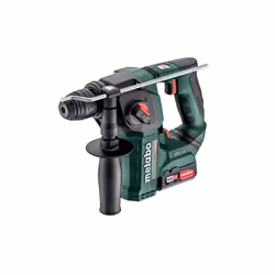 Metabo PowerMaxx BH 12 BL 16, SDS Plus, Noir, Vert, Rouge, Moteur sans balai, 1,6 cm, 730 tr/min, 1,3 J
