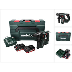 Metabo - BHA18LTXBL16 18V 2x4.0Ah LiHD Brushless Rotary Hammer meta-BOX Kit