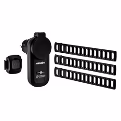 Metabo 630231000, Universel, RF sans fil, Appuyez sur les boutons, Noir