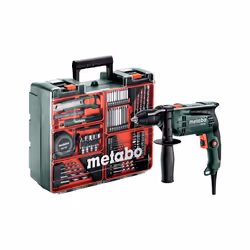 Metabo SBE 650 Set, Visseuse droite, Sans clé, 1,3 cm, 1500 tr/min, 3 cm, 1,3 cm