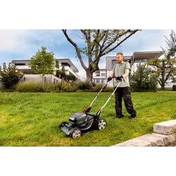 Metabo RM 36-18 LTX BL 46 tondeuse à gazon Tondeuse à gazon poussée Batterie Vert