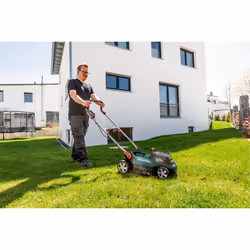 Metabo RM 36-18 LTX BL 36 tondeuse à gazon Marcher derrière un tracteur tondeuse Batterie Noir