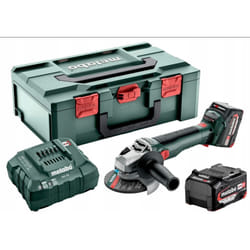 Meuleuse d'angle Metabo W 18 LT BL 11-125; 18 V; 2x4,0 Ah accu.