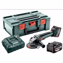 Meuleuse d'angle Metabo W 18 LT BL 11-125; 18 V; 2x4,0 Ah accu. - Vue supplémentaire 4