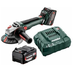 Meuleuse d'angle Metabo WB 18 LT BL 11-125 Quick; 18 V; 2x5,2 Ah accu.