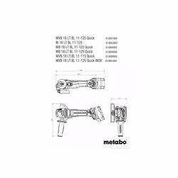 Metabo WB 18 LT BL meuleuse d'angle 12,5 cm 10000 tr/min 1,8 kg - Vue supplémentaire 4