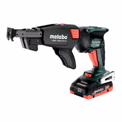 Metabo TBS 18 LTX BL 5000, Visseuse, Poignée de pistolet, 1/4", Supports d'embout magnétique, Noir, Vert, Sans brosse