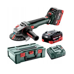 Meuleuse d'angle Metabo WVB 18 LT BL 11-125 Quick; 18 V; 2x5,5 Ah accu.