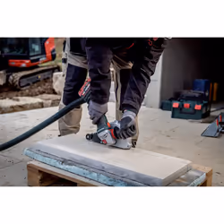Meuleuse d'angle Metabo WVB 18 LT BL 11-125 Quick; 18 V; 2x5,5 Ah accu. - Vue supplémentaire 7