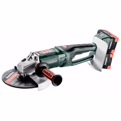 METABO Meuleuse d'angle sans fil WPB 36-18 LTX BL 24-230 Quick (613103810) Coffret plastique ; 18V 4x8Ah LiHD + ASC 145 Duo N ...
