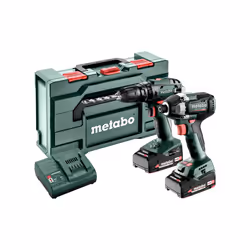 Ensemble d'outils Metabo 685197000 (SSD 18 LT 200 BL + SB 18); 18 V; 2x2,0 Ah accu.