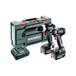 Metabo SET 2.9.3 18V 2100 tr/min Noir, Vert, Rouge