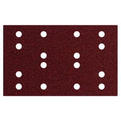 Metabo Feuilles abrasives auto-agrippantes 80 x 133 mm, P 80, 16 trous, à fixation auto-agrippante (SRA) (635192000)