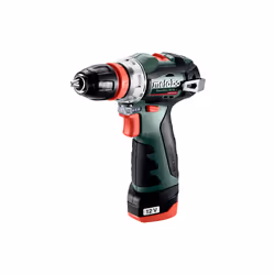 Metabo PowerMaxx BS BL Q, Perceuse à poignée pistolet, Sans brosse, 1 cm, 1500 tr/min, 3,2 cm, 1 cm