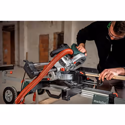 Metabo KGS 254 M Scie à Onglets Double Biseau 254 mm 1450 W - Vue supplémentaire 5