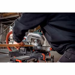 Metabo KGS 254 M Scie à Onglets Double Biseau 254 mm 1450 W - Vue supplémentaire 6