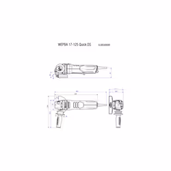 Metabo WEPBA 19-125 Q DS meuleuse d'angle 12,5 cm 11000 tr/min 1900 W 2,7 kg - Vue supplémentaire 12