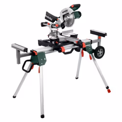 Metabo KGS 254 M + KSU 251 (691214000) Kapp- und Gehrungssäge der mobilen M-Klasse mit Zugfunktion - leicht, präzise, anwende ...