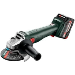 Metabo - w 18 7-125 Meuleuse d'angle sans fil 18 v 125 mm + 2x batterie 4,0 Ah + chargeur + x ( 602371510 )