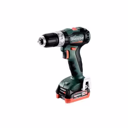 Perceuse à percussion METABO - powermaxx bs12 bl -12V 2X4AH LI-POWER - CHARGEUR ASC 50 - METABOX 118 - 601046800
