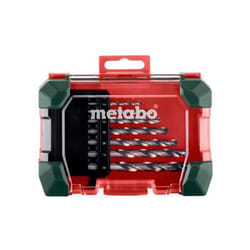 Jeu de forets pour métal Metabo HSS-G SP; 8 unités