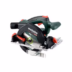 Metabo KS 18 LTX 57 BL, Bois, Noir, Vert, Métallique, Rouge, Sans brosse, 16,5 cm, 5000 tr/min, 5,7 cm