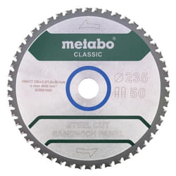 Scie circulaire Metabo FZ/FA STEEL CUT/SANDWICH PANEL CLASSIC; 230x30x50 mm; 4°