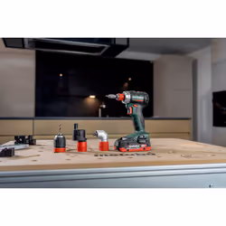 Metabo BS 18 L BL Q 1700 tr/min 1,3 kg Noir, Vert, Rouge, Argent - Vue supplémentaire 11