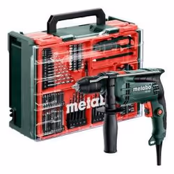 Metabo SBE 650, Perceuse à poignée pistolet, Sans clé, 1,3 cm, 1500 tr/min, 3 cm, 1,3 cm