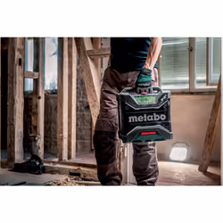 Metabo RC 12-18 Chantier Analogique et numérique Noir, Vert, Rouge - Vue supplémentaire 6
